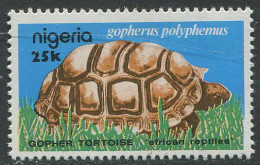 Nigeria:Unused Stamp Turtle, Gopherus Polyphemus, 1986, MNH - Schildpadden