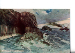 FINGALLS CAVE STAFFA. SCOTLAND  Le Service De Publicité De La Compagnie OCEAN, Paris France Ship Advertising Postcard - Advertising