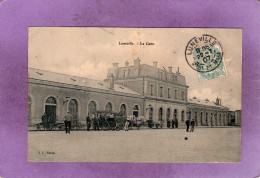 54 LUNÉVILLE  La Gare Attelage - Luneville