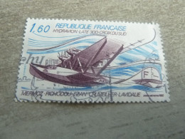 Hydravion Laté 300 - Croix Du Sud - Poste Aérienne - 1f.60 - Yt Pa 56 - Bleu Et Violet - Oblitéré - Année 1982 - - 1960-.... Usati