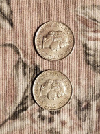 2x 1962 - 5 Centimes / Rappen