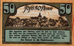 50 PFENNIG 1920 Stadt AHRENSBOK Oldenburg UNC DEUTSCHLAND Notgeld #PA006 - [11] Emissions Locales