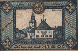 50 PFENNIG 1919 Stadt LAUCHSTÄDT Saxony UNC DEUTSCHLAND Notgeld Banknote #PC311 - [11] Emissions Locales