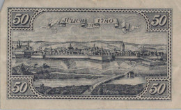 50 PFENNIG 1919 Stadt JÜLICH Rhine DEUTSCHLAND Notgeld Banknote #PG423 - [11] Emissions Locales