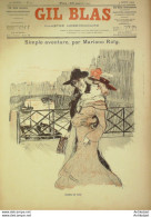 Gil Blas 1903 N°32 Mariano ROIG AUBRY EDM ACH Frank LUBIN De BEAUVAIS Guy MAUPASSANT - Revistas - Antes 1900