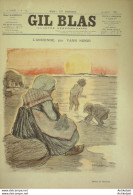 Gil Blas 1897 N°34 Yann NIBOR Eugène SUTTER Maurice RONNIER Paul BOURGET - Magazines - Before 1900