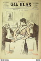 Gil Blas 1897 N°14 René MAIZEROY XANROF Maurice LEBLANC - Tijdschriften - Voor 1900
