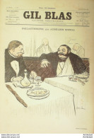 Gil Blas 1897 N°07 Aurélien SCHOLL Maurice BOUKAY GIBAUX BATTMANN François DE NION - Revues Anciennes - Avant 1900