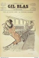 Gil Blas 1896 N°48 Edouard DUJARDIN M.BOUKAY Léo TREZENIK Paul ADAM - Revues Anciennes - Avant 1900