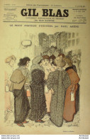 Gil Blas 1897 N°01 Paul ARENE FRAGSON PASCAL BLANCHARD BETHLEEM HEROS CELLARIUS - Magazines - Before 1900