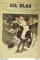Gil Blas 1897 N°03 René BOYLESVE Emile LUTZ Bertrand GORSSE Maurice LEBLANC - Tijdschriften - Voor 1900