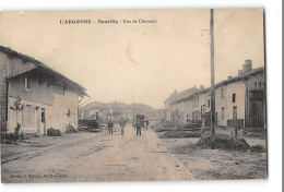 CPA 55 Neuvilly Rue De Clermont - Other & Unclassified