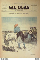 Gil Blas 1896 N°36 Maurice MONTEGUT Léon DUROCHER JACOTOT SEVESTRE - Zeitschriften - Vor 1900