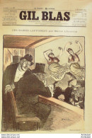 Gil Blas 1895 N°49 Marcel L'HEUREUX F.JACOTOT L.CHEVREUIL.Albert GUILLAUME - Zeitschriften - Vor 1900