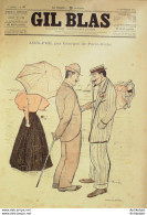 Gil Blas 1895 N°35 Georges PORTO RICHE Marcel LEGAY André BARDE Armand SILVESTRE  - Magazines - Before 1900