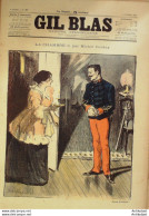 Gil Blas 1895 N°40 Michel CORDAY Marie KRYSINSKA Paul LEAUTAUD Albert GUILLAUME - Magazines - Before 1900