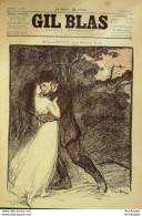 Gil Blas 1895 N°27 Henry KIST HEROS CELLARIUS Gaston MAQUIS LEAndré ADOLPHE FRERES - Zeitschriften - Vor 1900