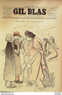 Gil Blas 1895 N°15 Georges AURIOL Pierre TRIMOUILLAT Paul VERLAINE LE QUESNE - Zeitschriften - Vor 1900
