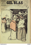 Gil Blas 1894 N°49 Gaetan MEAULNE Marcel LEGAY BARDE Edmond HARAUCOURT NICOLAS - Zeitschriften - Vor 1900