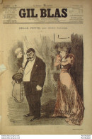 Gil Blas 1893 N°53 André CORNEAU Louis MARSOLLEAU Jean RICHEPINGeorges COURTELINE Paul DELMET - Magazines - Before 1900
