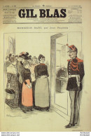 Gil Blas 1893 N°48 Jean PAUWELS XANROF Yvette GUILBERT Jean RICHEPIN AXILETTE - Zeitschriften - Vor 1900