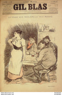 Gil Blas 1893 N°43 Georges COURTELINE Edmond CHAR HEROS KERAVAL Camille MAUCLAIR - Tijdschriften - Voor 1900