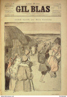 Gil Blas 1893 N°44 M.KRYSINSKA G.CHARTON J.RICHEPIN TARRIDE BUFFET TREBLA - Tijdschriften - Voor 1900
