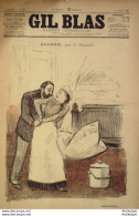 Gil Blas 1893 N°33 Jules RICARD XANROF Jean RICHEPIN GUYDO - Zeitschriften - Vor 1900
