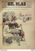 Gil Blas 1893 N°22 Tancrède MARTEL Paul VERLAINE Jules M2RY Gaston MAQUIS Biana DUHAMEL - Revues Anciennes - Avant 1900