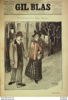 Gil Blas 1893 N°16 Jean AJALBERT LUDOVIC RATZ BREYDAU A.GUILLAUME L.MARSOLLEAU - Zeitschriften - Vor 1900