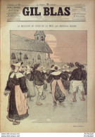 Gil Blas 1893 N°28 Alphonse DAUDET LUDOVIC RATZ BREYDAN Jean RICHEPIN REGNAULT - Magazines - Before 1900