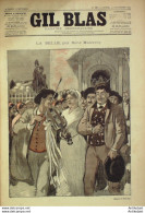 Gil Blas 1892 N°48 René MAIZEROY Marie KRYSINSKA A.TRINCHANT E.BEAUFILS AJALBERT - Magazines - Before 1900
