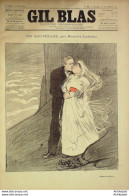 Gil Blas 1892 N°44 Paul VERLAINE Yvette GUILBERT CELLARIUS Edmond CHAR Emile ZOLA - Magazines - Before 1900