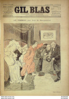 Gil Blas 1893 N°04 Guy MAUPASSANT Jean RICHEPIN Jean AJALBERT Bertrand FAUVEt Jean MADELINE - Revistas - Antes 1900