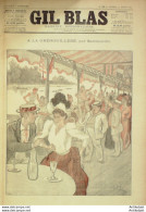 Gil Blas 1892 N°34 Jules LEMAITRE Marcel SCHWOLB Paul VERLAINE Grégoire LE ROY - Revues Anciennes - Avant 1900