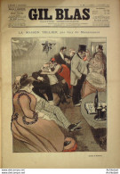 Gil Blas 1892 N°41 Guy MAUPASSANT André FONTAINAS Georges D'ESPARBES Victor MEUSY - Revistas - Antes 1900