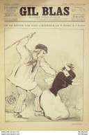 Gil Blas 1892 N°29 GUERIN GINISTY BELON Maurice VAUCAIRE Georges VANOR - Revistas - Antes 1900