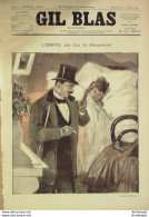 Gil Blas 1892 N°15 Guy MAUPASSANT Théodore BOTREL Aristide BRUANT Stéphane MALLARME - Tijdschriften - Voor 1900