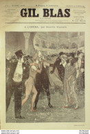 Gil Blas 1892 N°07 Albert MERAT RAPHAEL SHOOMARD NITA DARBEL ARMAND Silvestre - Revues Anciennes - Avant 1900