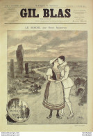 Gil Blas 1892 N°08 Edouard DUBUS Jules BOIS Alphonse ALLAIS Félicia MALLET Maurice TALMEYR - Magazines - Before 1900