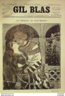 Gil Blas 1892 N°12 Edouard DUBUS Yvette GUILBERT William BUSNACH Georges LORIN XANROF - Revues Anciennes - Avant 1900