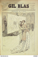 Gil Blas 1892 N°10 Jules RICARD Maurice BOUCHON William BUNASCH Marcel LEGAY William BUNASCH - Zeitschriften - Vor 1900