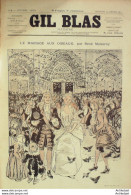Gil Blas 1892 N°04 René MAIZEROY Jean AJALBERT A.GUILLAUME Aristide BRUANT - Revistas - Antes 1900