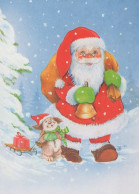 SANTA CLAUS CHRISTMAS Holidays Vintage Postcard CPSM #PAJ599.GB - Santa Claus