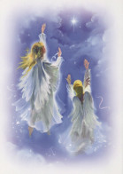 ANGEL CHRISTMAS Holidays Vintage Postcard CPSM #PAH579.GB - Anges
