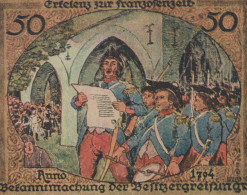 50 PFENNIG 1921 Stadt ERKELENZ Rhine UNC DEUTSCHLAND Notgeld Banknote #PB323 - [11] Lokale Uitgaven