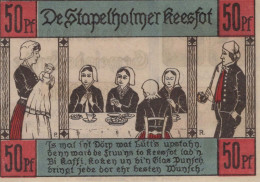 50 PFENNIG 1921 Stadt ERFDE Schleswig-Holstein UNC DEUTSCHLAND Notgeld #PA549 - [11] Local Banknote Issues