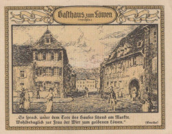 50 PFENNIG 1921 Stadt EMMENDINGEN Baden UNC DEUTSCHLAND Notgeld Banknote #PB237 - [11] Lokale Uitgaven