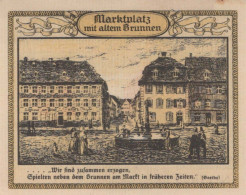 50 PFENNIG 1921 Stadt EMMENDINGEN Baden UNC DEUTSCHLAND Notgeld Banknote #PB235 - [11] Lokale Uitgaven