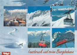 Innsbruck - Multiview - Austria - Used Stamped Postcard - Austria2 - Sonstige & Ohne Zuordnung